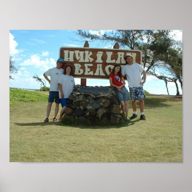 Poster Hukilau Beach (Frente)
