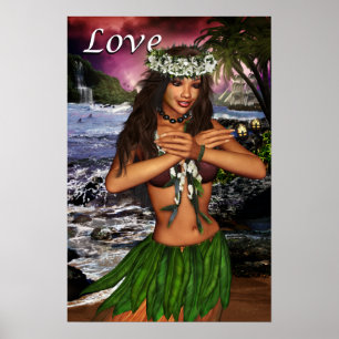 Póster Hula