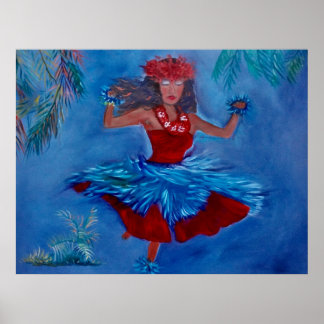Poster Hula Dance