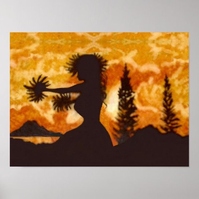 Poster Hula Dancer  (Frente)