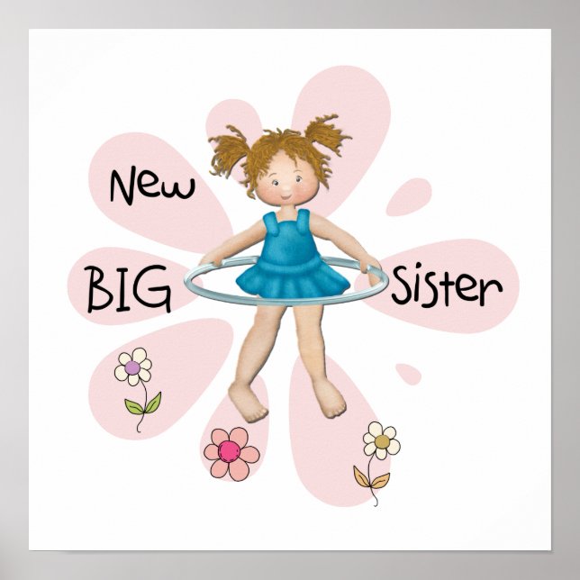 Póster Hula Hoop Nova Irmã Grande (Frente)