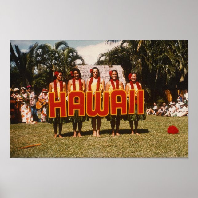 Poster Hula Show (Frente)