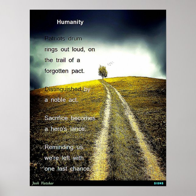 Poster Humanidade (Frente)