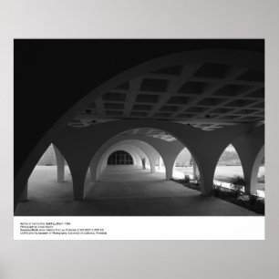 Poster Humanidades Building, março de 1966 por Ansel Adam