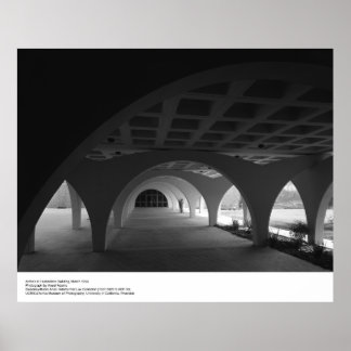 Poster Humanidades Building, março de 1966 por Ansel Adam
