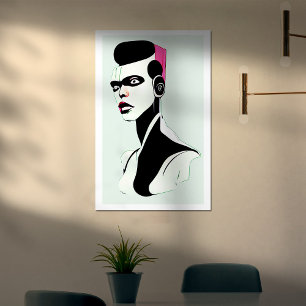 Poster Humanoides - Modelo 05