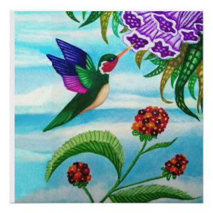 Póster Hummingbird Skys