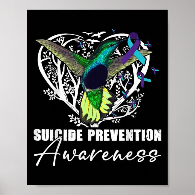 Poster Hummingbird Teto Roxo Suicídio (Frente)