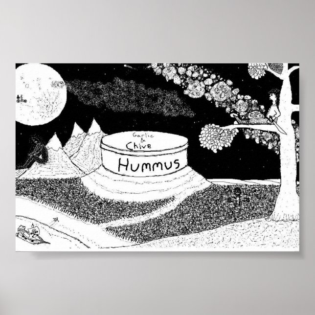 Póster Hummus (Frente)