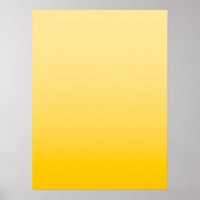 Poster HUMOR DE PRIMAVERA – Amarelo Pastel | de profundo  (Frente)