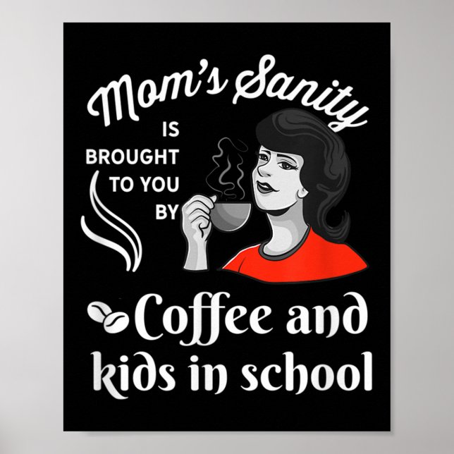 Poster Humor Divertido de Volta às Aulas Mãe_professores- (Frente)
