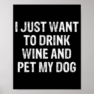 Poster Humor Engraçado Amante de Cachorro Fofos Animais D