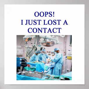 Poster humor engraçado do doutor