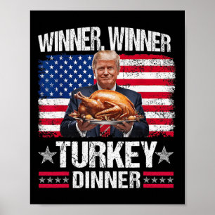 Poster Humor Engraçado Vencedor do Trump