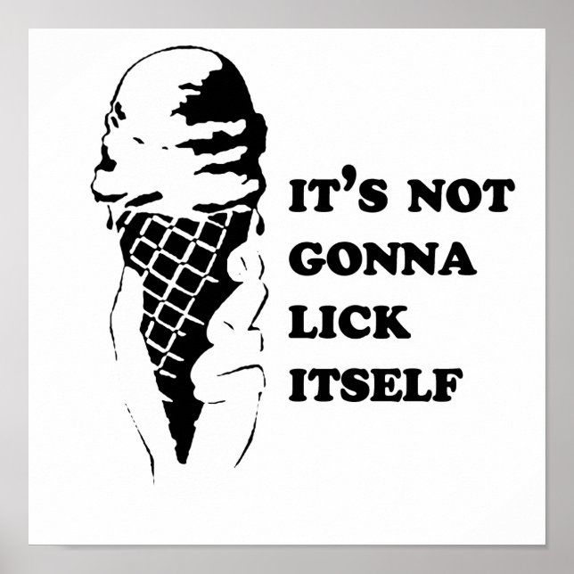 Póster Humor gay lamba-se ao contrário .png (Frente)