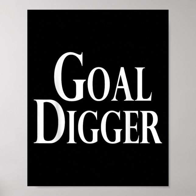 Poster Humor Original do Digger de Meta legal (Frente)