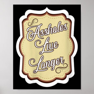 Poster Humor Sarcástico Feminino Cotações Sarcasmo Buraco