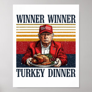 Poster Humor Trump Vencedor Turquia Janta Engraçado