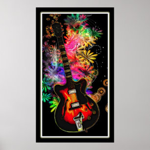 Póster Humores da guitarra