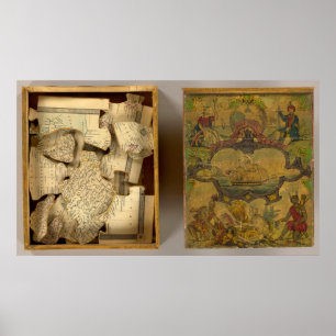 Póster Humphries dissecou o mapa do mundo