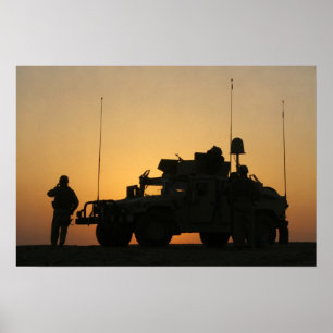 Póster Humvee