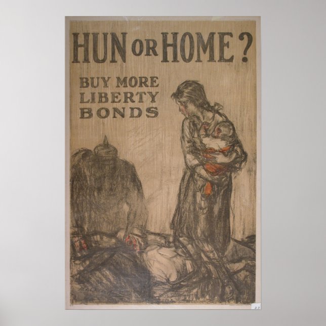 Poster Hun ou Home? (Frente)