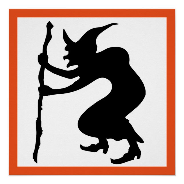 PÓSTER HUNCHBACK HALLOWEEN WITCH (Frente)
