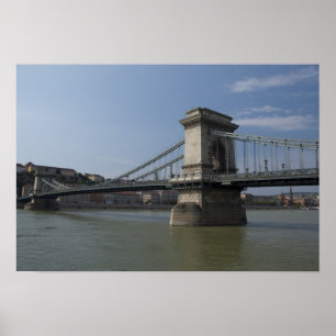 Póster Hungary, capital city of Budapest. Historic 3