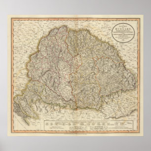Póster Hungria, a Transilvânia, Croatia