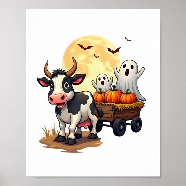 Poster Hunted Hayride Cow (Frente)