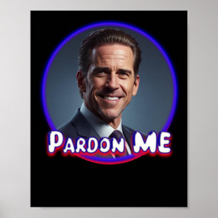 Poster Hunter Biden Me Perdão Gráfico