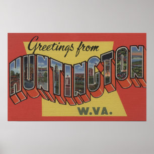 Póster Huntington, West Virginia - grandes cenas da letra