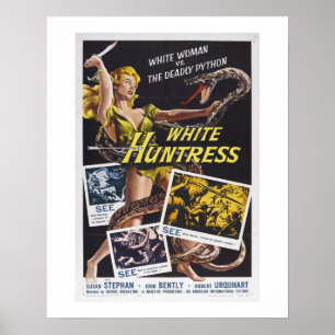Póster Huntress branco