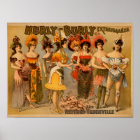 Hurly Burly Extravaganza e Vaudeville refinado