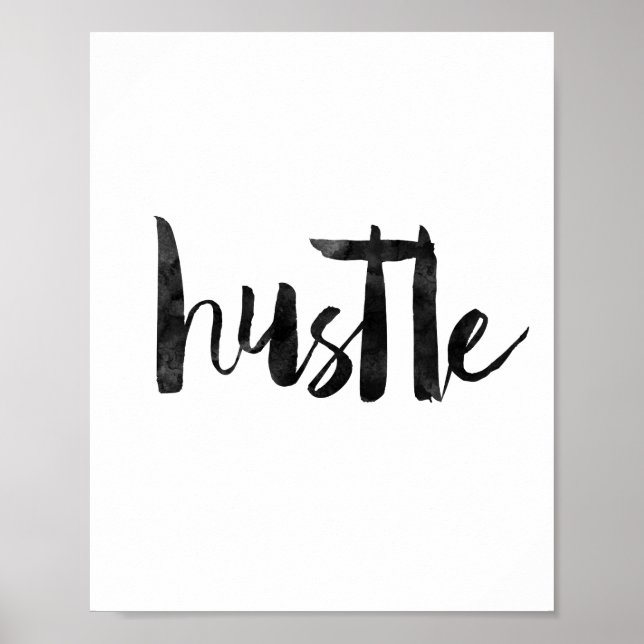 Póster Hustle (Frente)