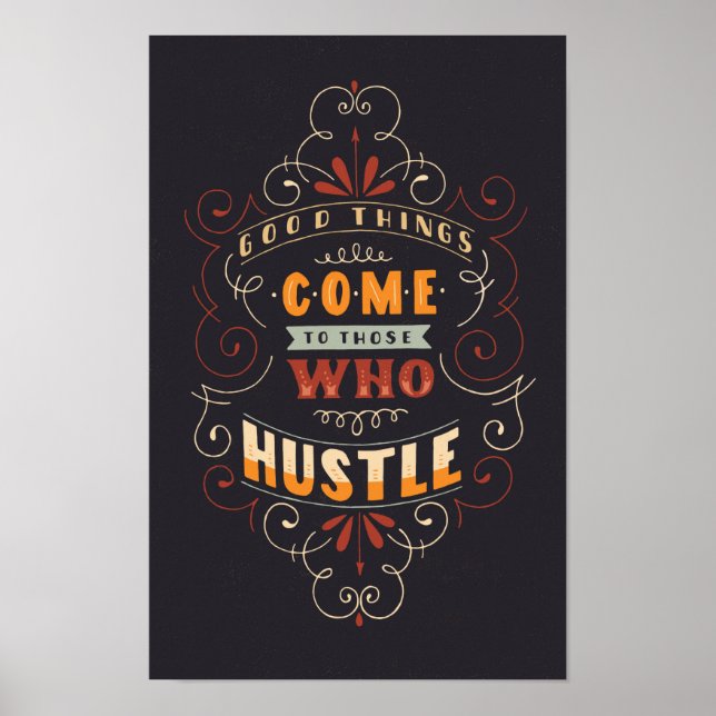 Póster Hustle (Frente)