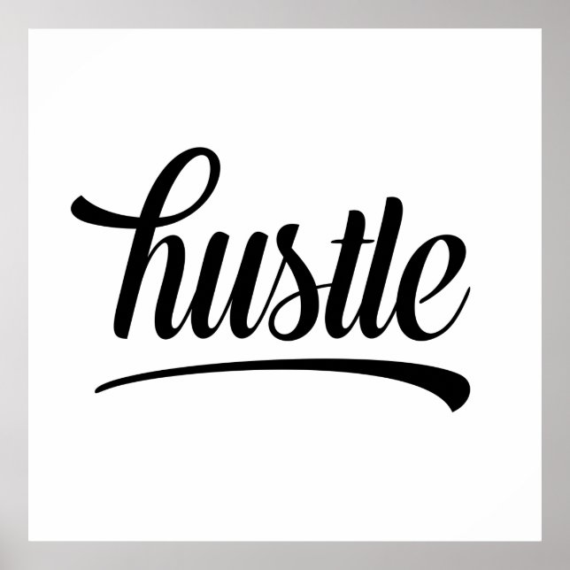 Poster Hustle (Frente)
