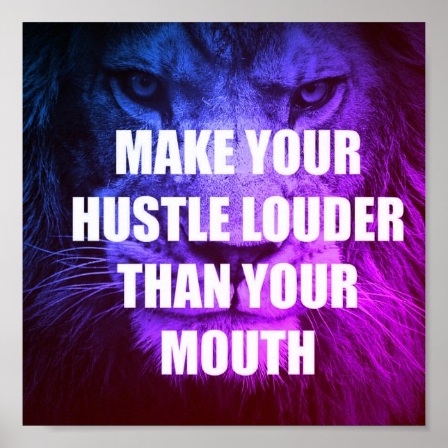 POSTER HUSTLE (Frente)