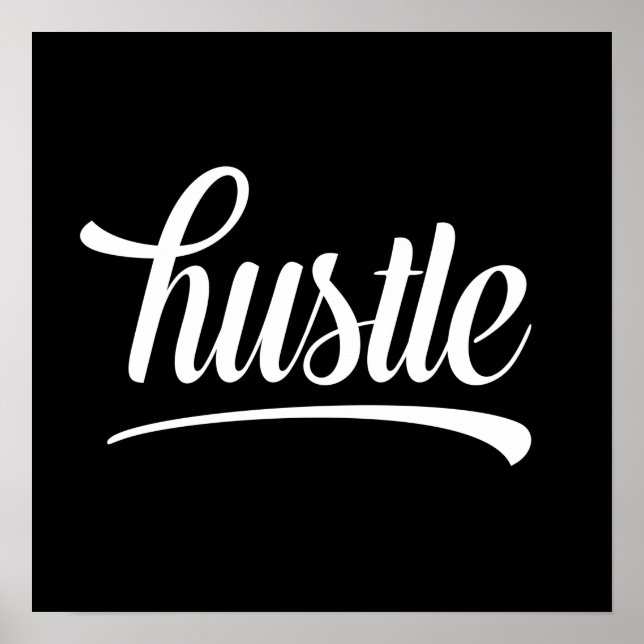 Poster Hustle (Frente)