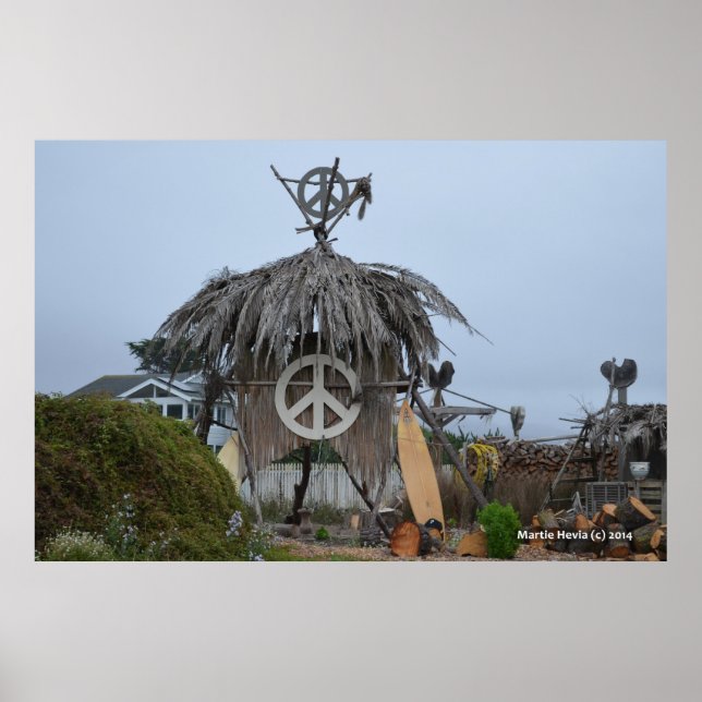 Poster Hut da Paz (Frente)