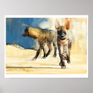 Poster Hyaenas listrado 2010