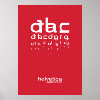 Poster Hybridface 02