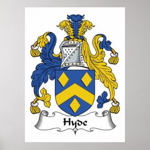 Poster Hyde Family Crest