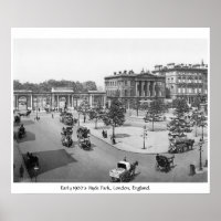 Hyde Park, Londres, Inglaterra dos anos 1900