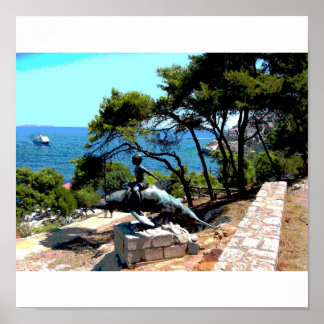 Póster Hydra - O garoto num golfinho-04