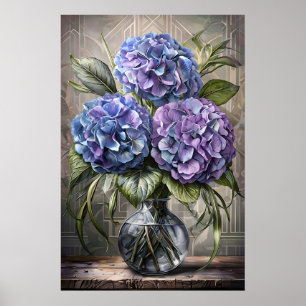 Poster Hydrangea Buquê - Floral