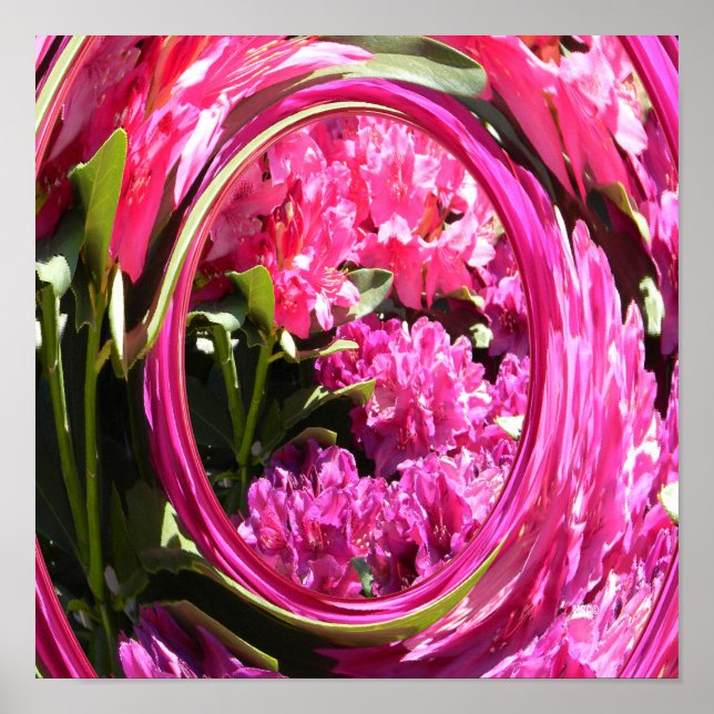 Poster Hydrangea Love. (Frente)