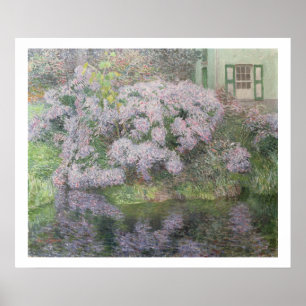 Póster Hydrangeas nos bancos do rio Lys, 1898 (oi