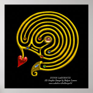 PÓSTER HYPER LABYRINTH