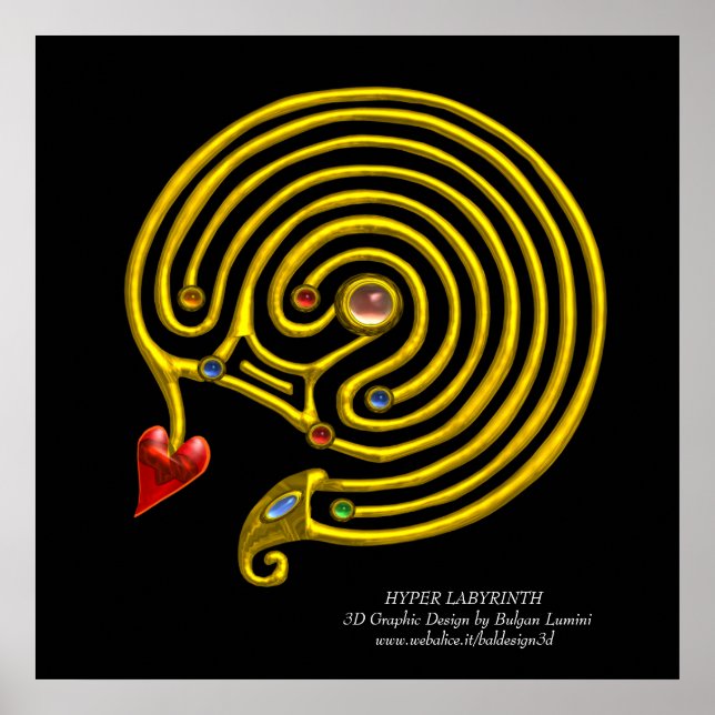 PÓSTER HYPER LABYRINTH (Frente)